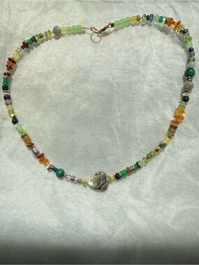 handmade beaded necklace